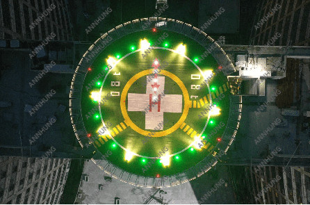 Latest company case about Heliport Lighting Case
