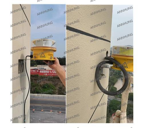 Latest company case about Shenzhen Longhua Xinghe Global Commercial Centre Project, LED Medium-intensity Aviation Obstruction Light