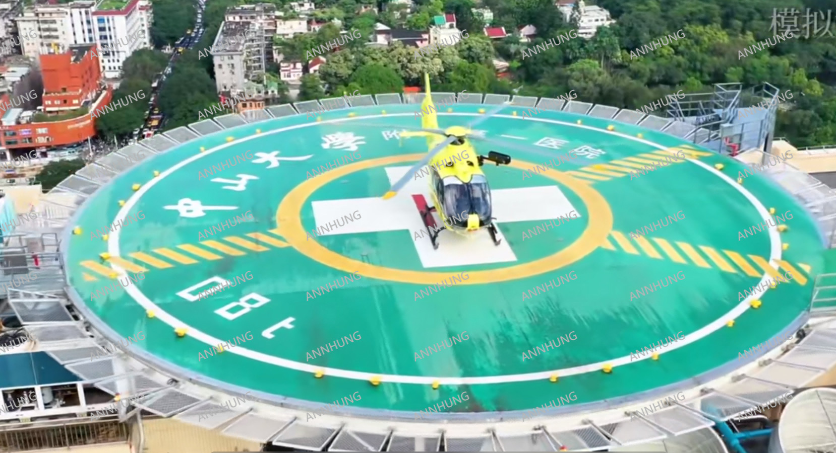 Latest company case about Heliport Lighting- Project Case