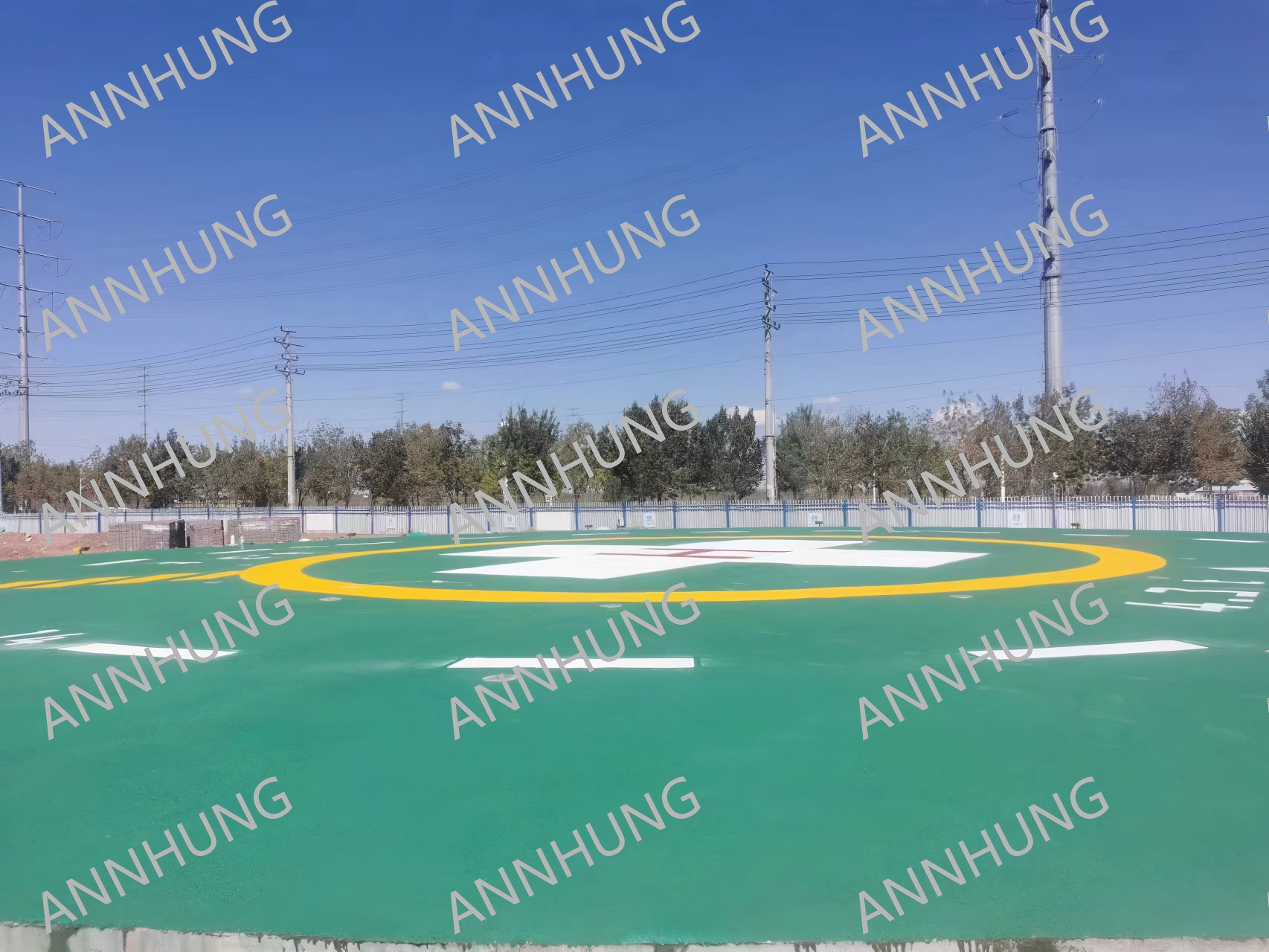 Latest company case about Project Case Display of Helipad Lights