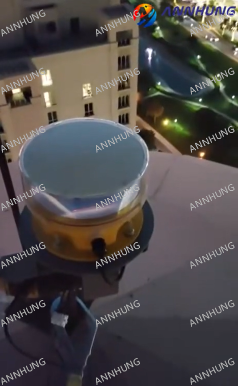 Latest company case about High-rise Residential Building Obstruction Light Case: AH-MI-B2(L) Medium-intensity Type B