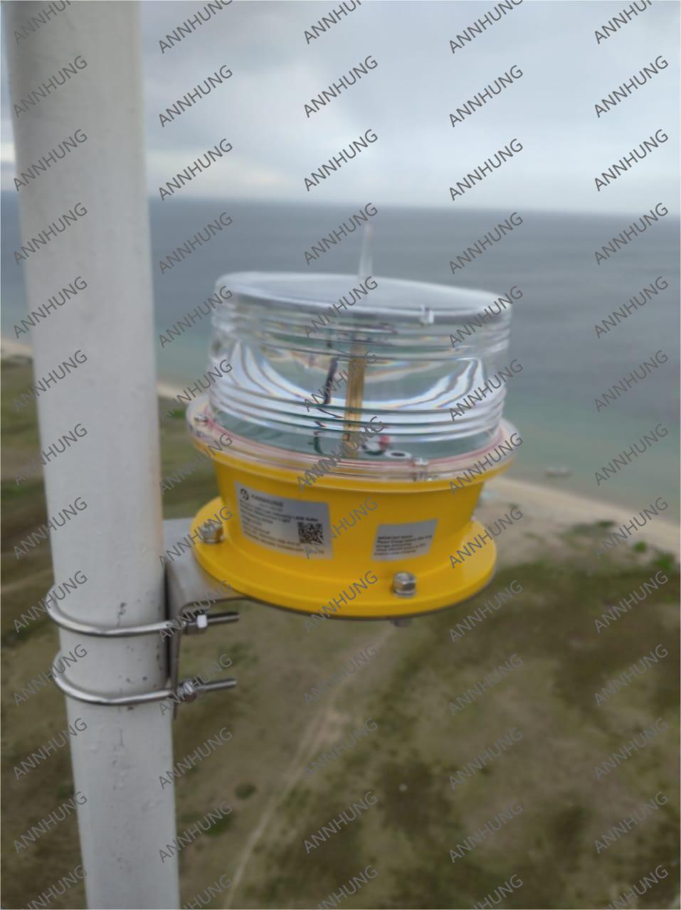 Latest company case about Solar Marine Lantern Installation Case: AH-LS-C IP68 IALA Navigation Lights