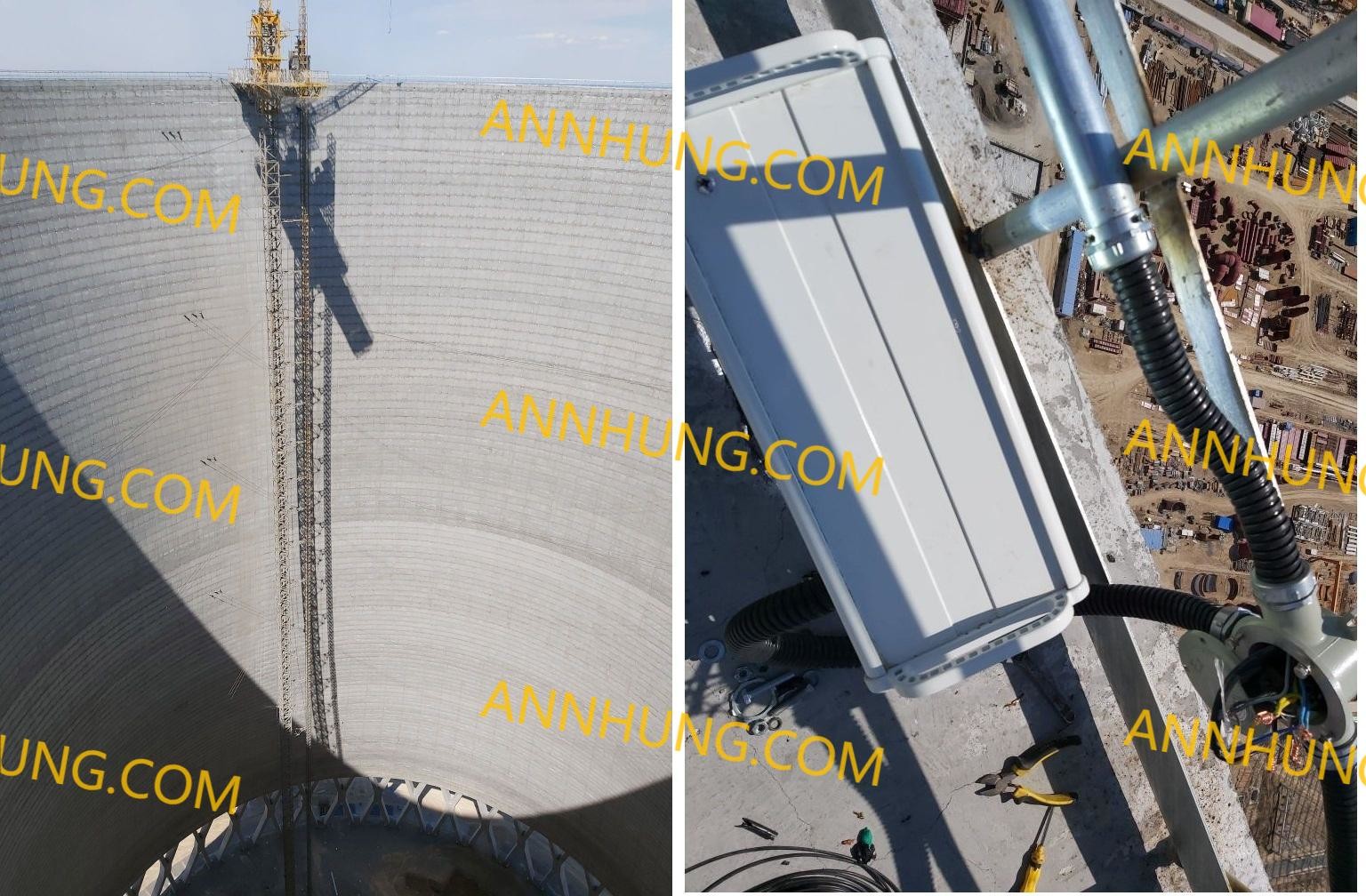 Latest company case about Xinjiang Production and Construction Corps 7th Division Fifth and Fifth Industrial Park 2×350MW Cogeneration Project, High-intensity Aviation Obstruction Light