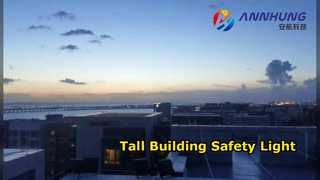 Installation Cases of Medium-intensity Aviation Obstruction Light for high building