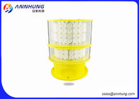 Tower Crane Flashing LED Lights / Aircraft Warning Light Die Casting Aluminum