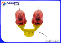 Double LED Aviation Obstruction Light ICAO Anne X 14 UV - Stabilized