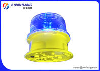 Yellow High Efficiency Solar Airport Lighting For Taxiway Lighting