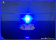 Flashing LED Marine Navigation Lights IP67 Protection Standard Red Emitting Color