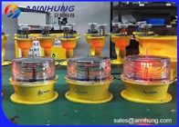 Red  LED Aviation Obstruction Light  With GSM Monitoring Function For Tower