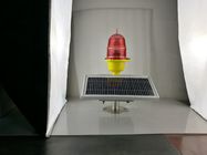 Wind Turbine Flying Solar Powered Warning Lights FAA L864 Dusk To Dawn Operation