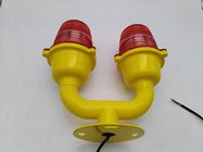 Double Steady Burning LED Aviation Obstruction Light FAA L810 32.5cd Low Intensity