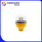 ICAO Standard Low Intensity Obstruction Light Red Steady Burning Built - In Photocell