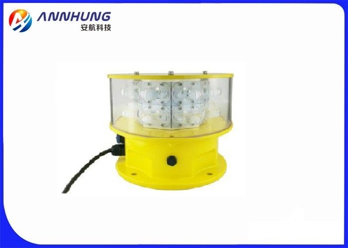 Double LED Aviation Obstruction Light  Saving Power Consumption And Maintenance