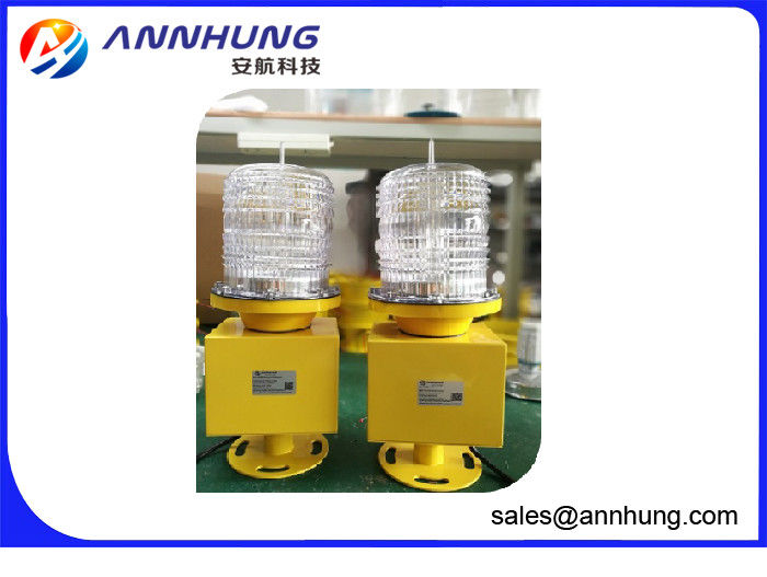 Heliport Beacon Helicopter Landing Lights Flashes White Color Xenon Light Source Polycarbonate Lens