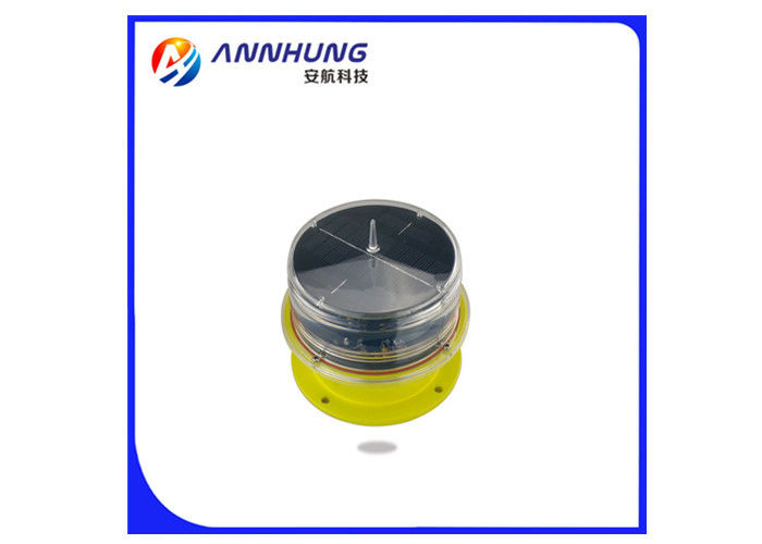1.8W 3.7V  ICAO Solar Airfield Light 12cd For Runway / Taxiway Edge