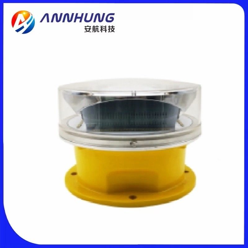 High Transmittance Tower Warning Lights With Aluminum Alloy Material