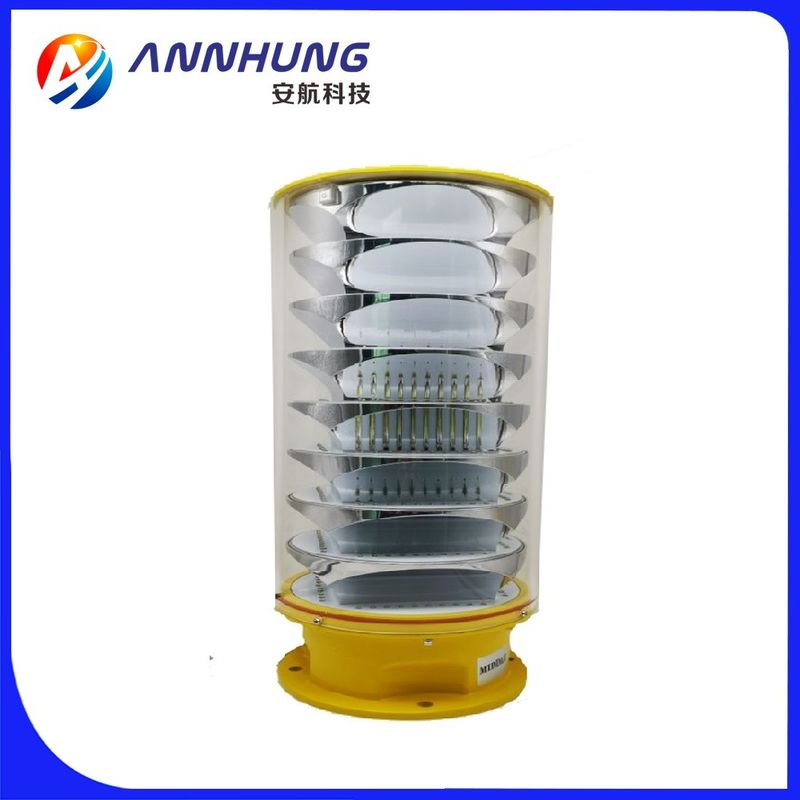 Ultra High - Intensity CREE LED Aviation Obstruction Light  Die - Casting Aluminum Alloy