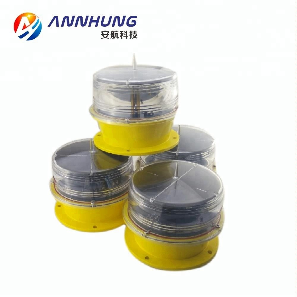 AHLS/L Low Intensity LED Solar Powered Aviation Light Faa Tower Lighting