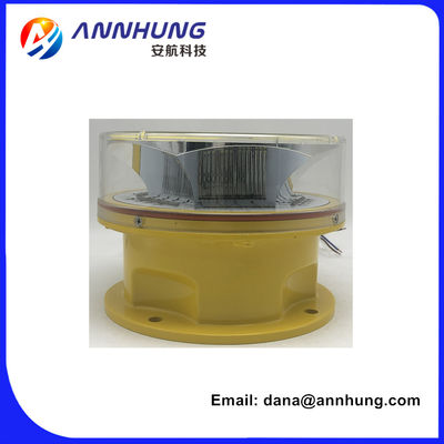CREE High Intensity LED Aviation Obstruction Light with >100,000 Hours LED Life and UV Protected Polycarbonate Reflector
