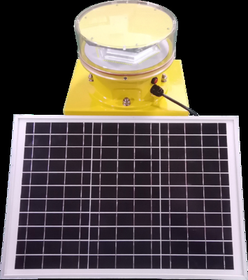 Monocrystalline Silicon Solar Aviation Obstruction Light for 10%-95%RH Humidity Environments