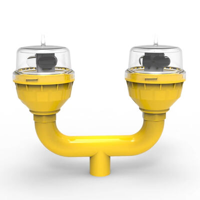 ICAO Compliant IP66 Waterproof LED Aviation Obstruction Light with 100000 Hours Lifespan