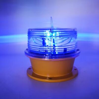IP68 Rated Solar Airfield Light with 100000 Hours Lifespan and Aluminum Alloy Body for Aviation Obstruction Lighting