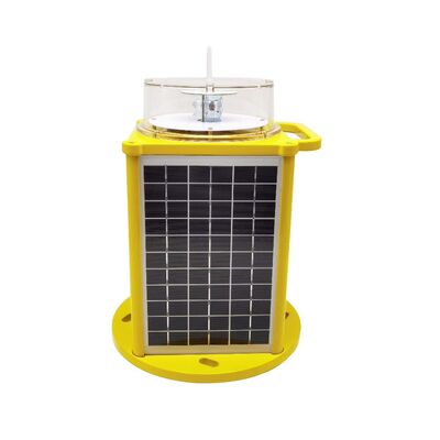 IP68 Waterproof Solar Airfield Light with 100,000 Hours Lifespan and Lithium Ion Battery for Aviation Obstruction