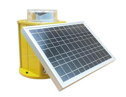 L864 Solar Powered Aviation Obstruction Light with Strong Anticorrosion and UV Protection for Medium-intensity Type B Applications