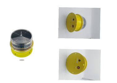 Solar Airfield Helipad Taxiway Lights Fragile Separately Coupling LED Low Intensity