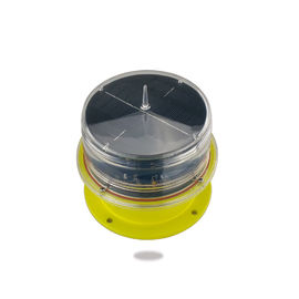TLOF 12cd Runway Edge Lighting Portable Airfield Silicon Solar 80m/S