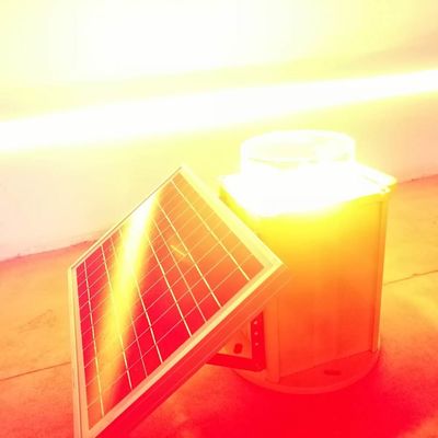 Solar Aircraft Warning Light