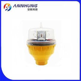 L810 Single Aviation Solar Obstruction Light 32.5cd For School / Hospital / Helipad