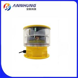 Medium Intensity 30W 20FPM Double Aviation Obstruction Light 2000cd For Building