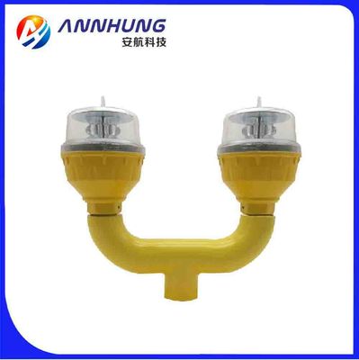 PMMA Lens 30fpm LED Aviation Obstruction Lights Polycarbonate AH-LI-D2