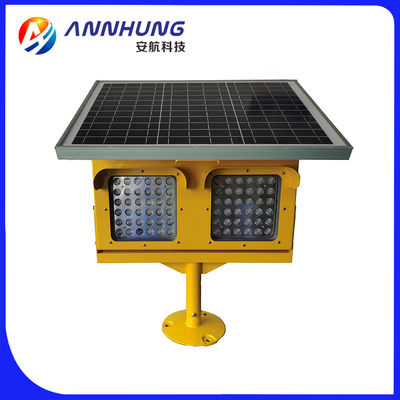 IP66 50fpm Solar Runway Guard Light Yellow Flashing ICAO Annex 14
