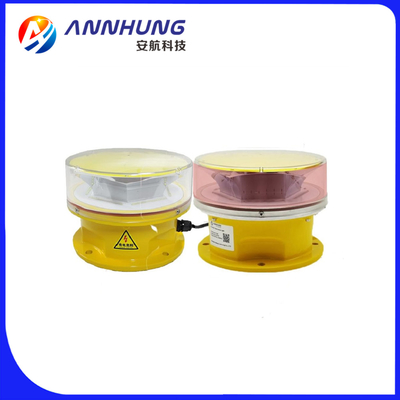 UV Protected LED Aviation Obstruction Light 20FPM Polycarbonate Reflector