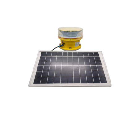ICAO Solar Powered Medium Intensity Aviation Obstruction Light